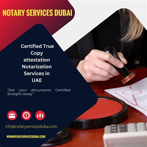 Notarized Affidavit in Dubai .